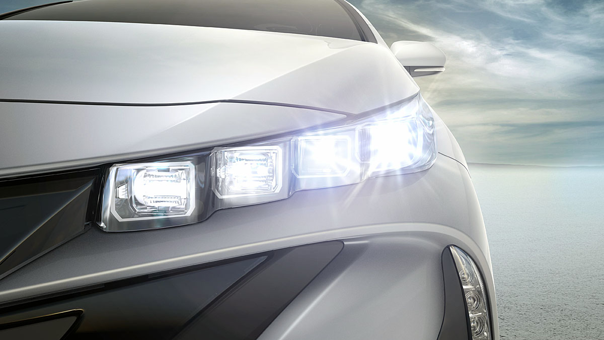 プリウス PHEV PHV 60 MXWH61 LED ヘッドライト 左側
