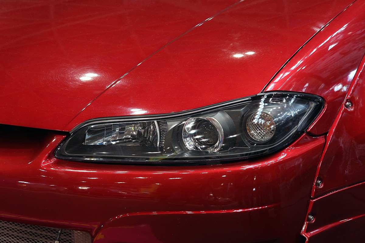 日産 S15シルビア のヘッドライトカバーだけを新品に交換 Auto Messe Web カスタム アウトドア 福祉車両 モータースポーツなどのカーライフ情報が満載