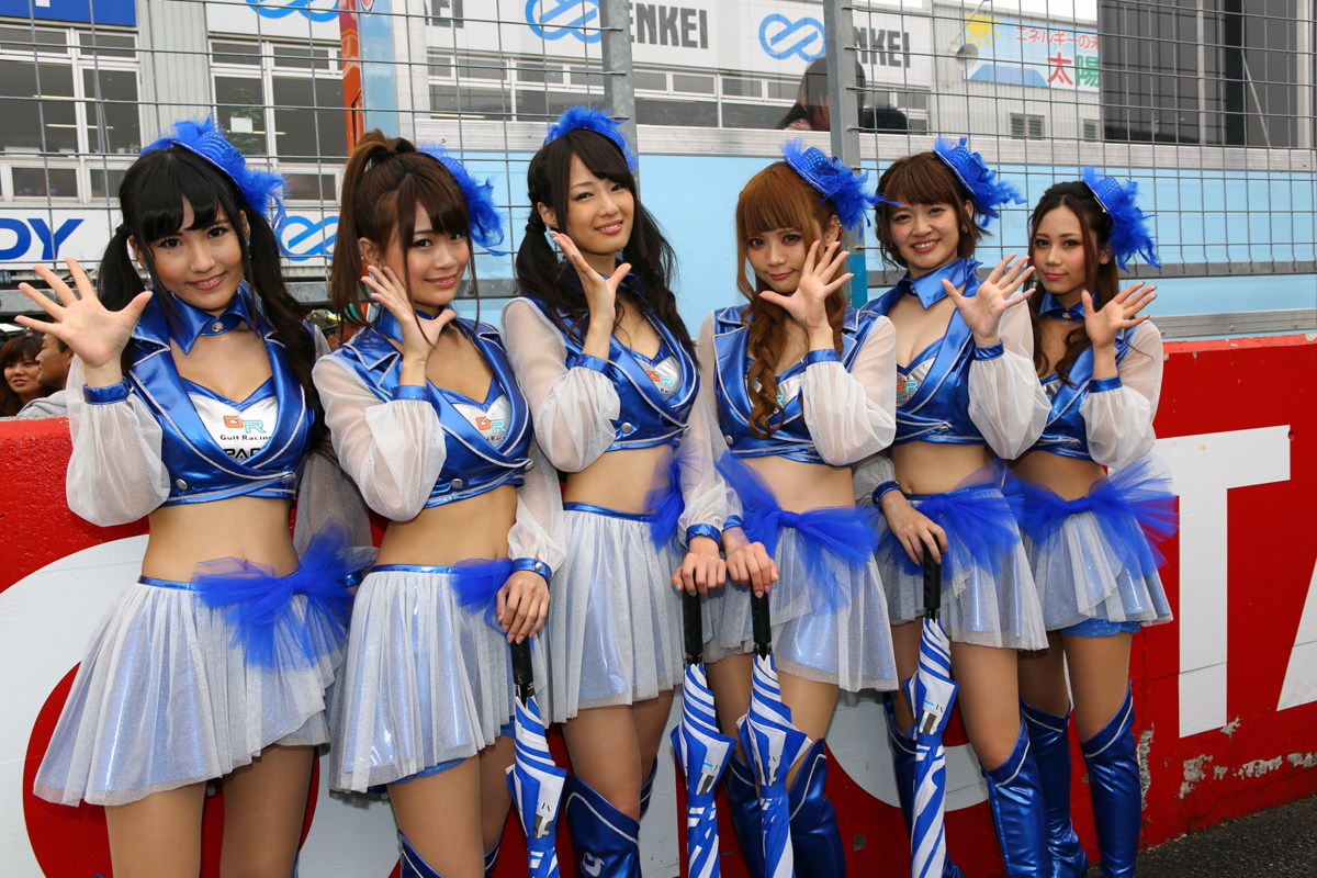 レースクィーン」55人画像集！スーパーGT2016第1戦・決勝直前グリッド