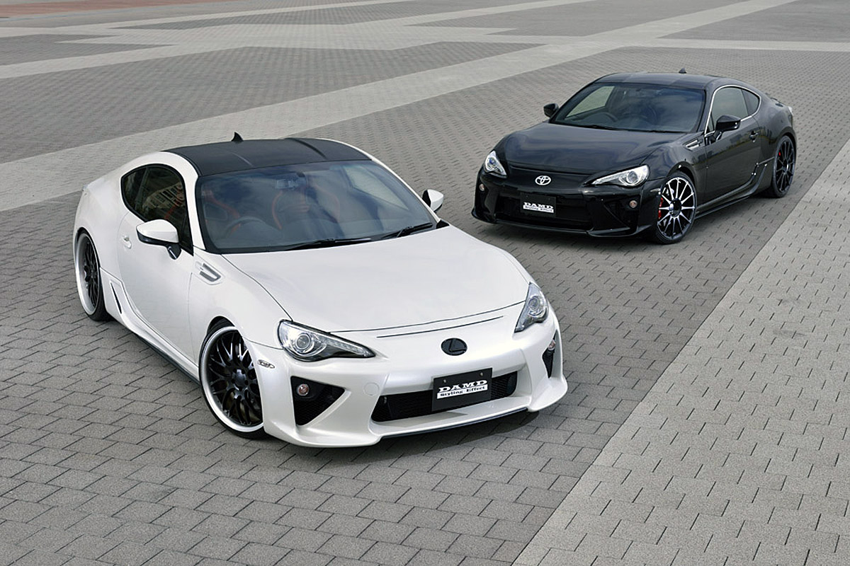 ZN6 86 DAMD フルエアロ　LFA風　　 86がレクサスLFAに変貌する「ダムドLFT86」エアロ | AUTO MESSE WEB
