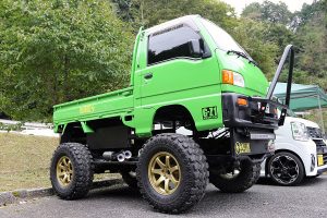 kカーで22インチ装着車あり！ハイリフトな6台【K.660 JAMBOREE2016】