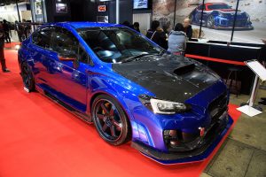 バリスの新作エアロパーツを纏うスバルWRX【東京オートサロン2017】