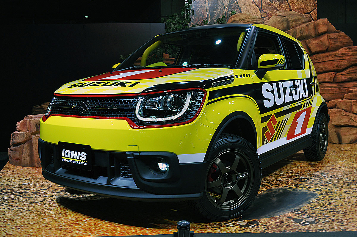 東京オートサロン2017】スズキが「イグニス」本格オフ仕様を提案 東京オートサロン2017】スズキが「イグニス」本格オフ仕様を提案