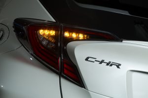 C-HRのリヤウインカーもシーケンシャル仕様に変更