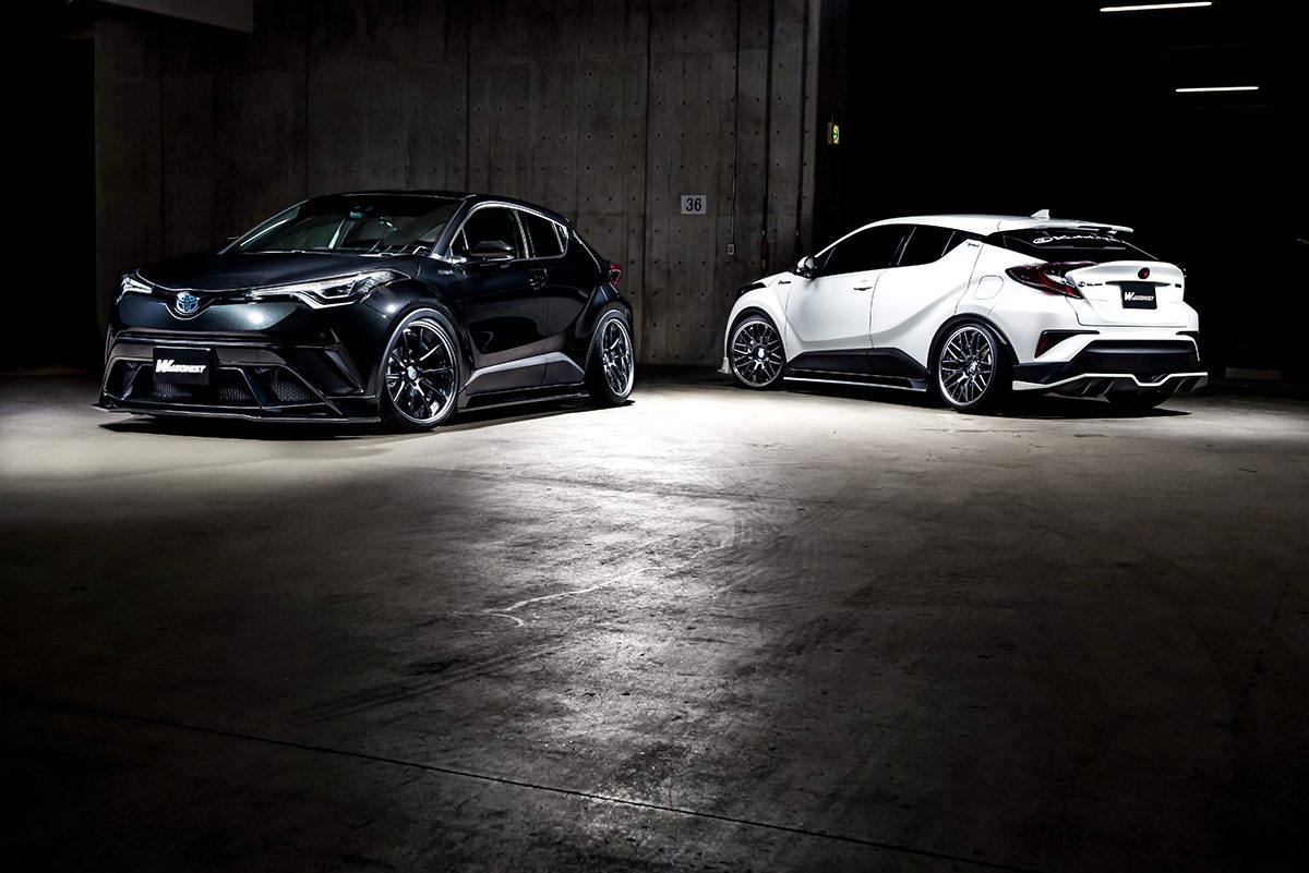 クールレーシング がc Hrを攻撃的フォルムへ大変身 Auto Messe Web カスタム アウトドア 福祉車両 モータースポーツなどのカーライフ情報が満載