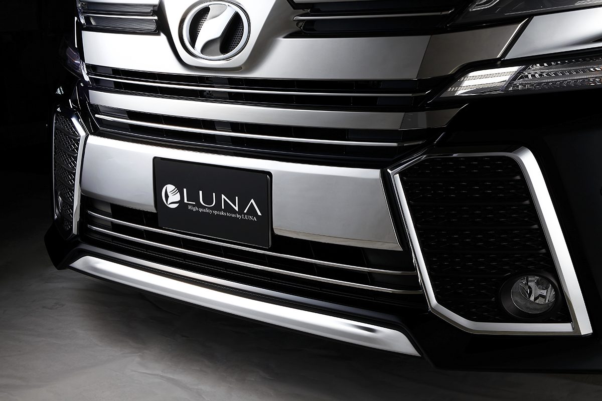 ヴェルファイア、フロントグリル、ルナインターナショナル、フェガーリ