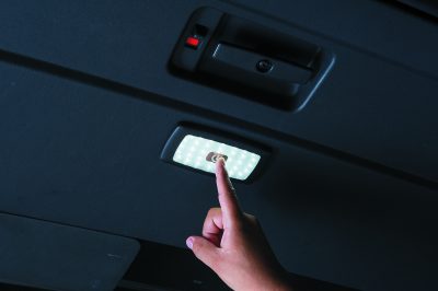 LEDルームランプ、クイックタッチ、触れるだけでスイッチON&OFF