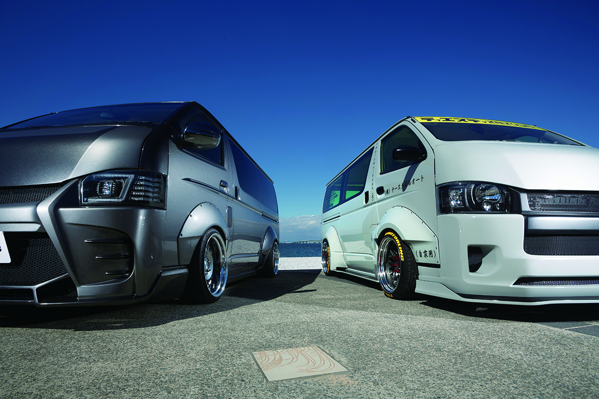 箱車にオバフェン!? 異色の「ワークス」スタイルが意外とお似合い 