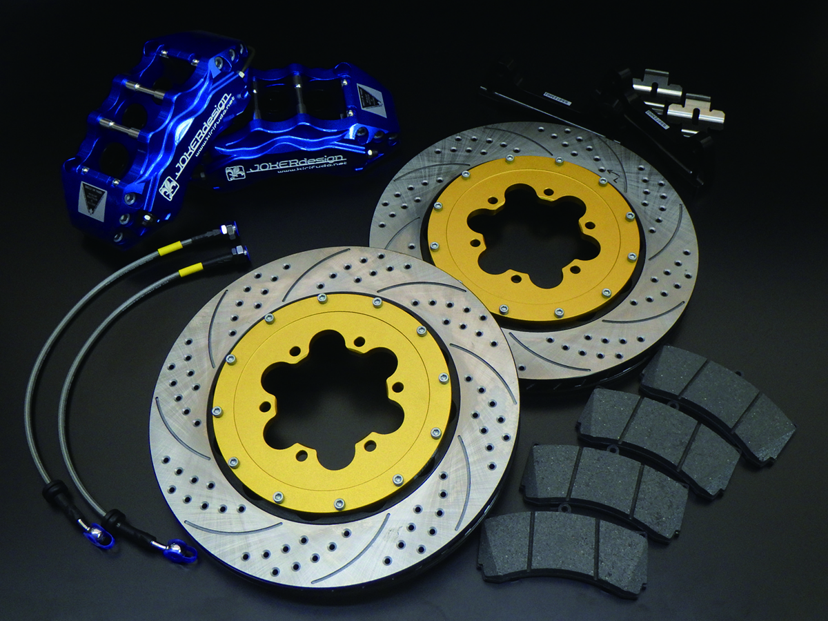 ６ポットディスクブレーキ、ジョーカーデザイン、ハイエース