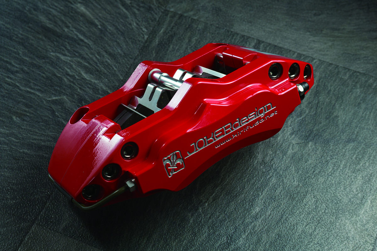 ６ポットディスクブレーキ、ジョーカーデザイン、ハイエース