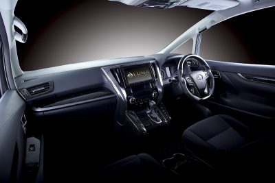 アルファード、ヴェルファイア、インテリアパネル、ステアリング、フェガーリ、ルナインターナショナル