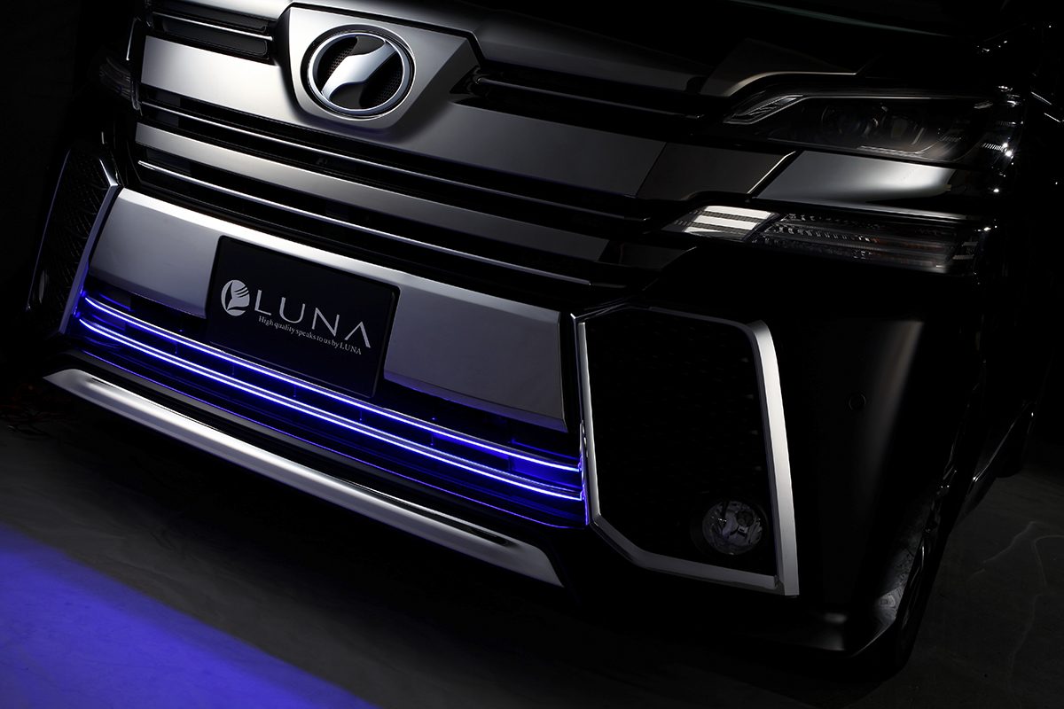 アルヴェル、フロントグリル、ルナインターナショナル、フェガーリ