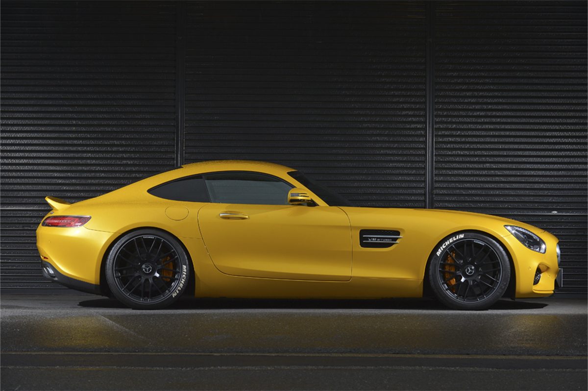 AMG GT、メルセデスベンツ、リアウイング、ダックテール、ファースト