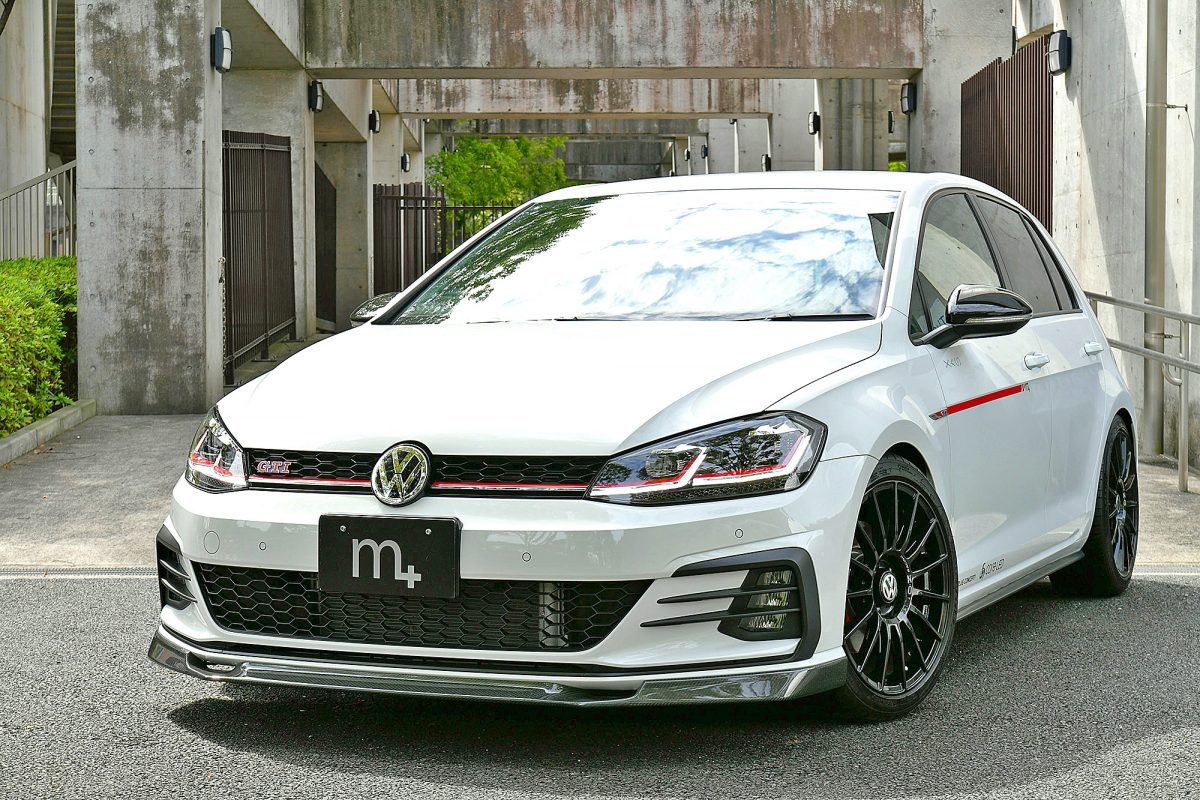 VWゴルフ 7.5 GTI キザス m+ エアロ
