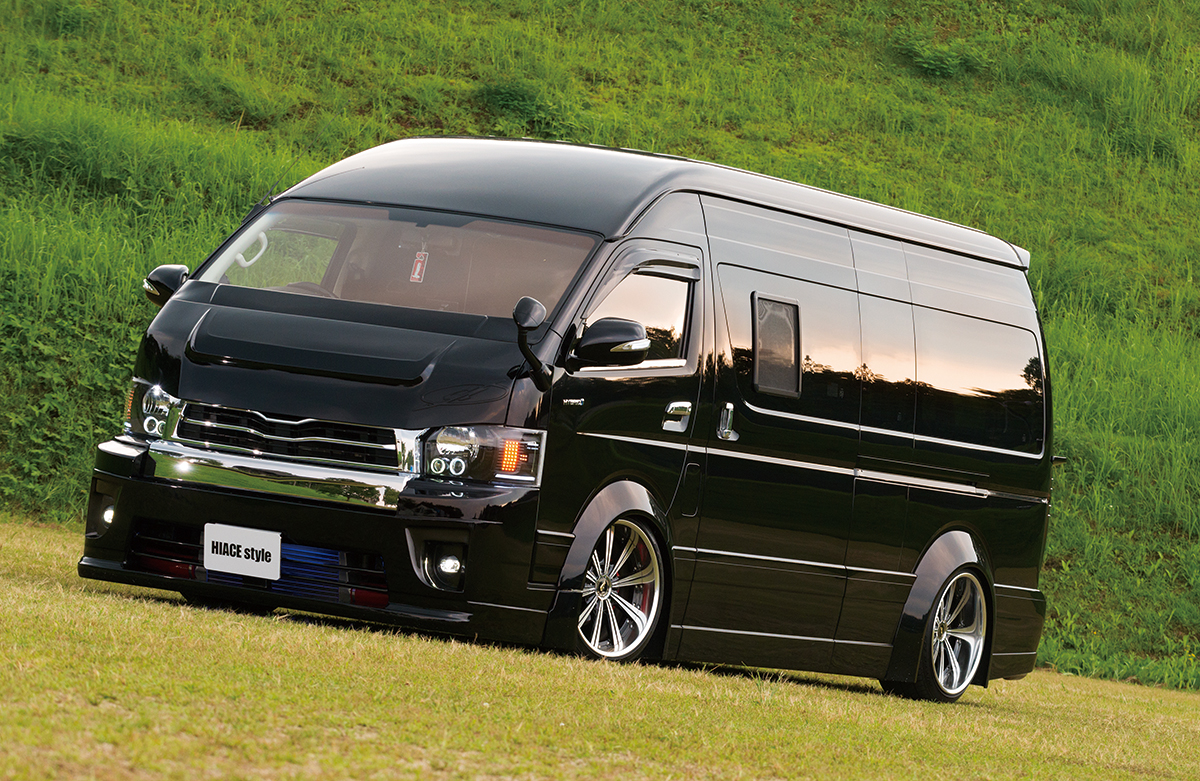 ハイエース改造したい ラベンダー、トゥースペイスト2 TSD Styling DodgeA-Works HIACE TAS2024 - TSDスタイリング