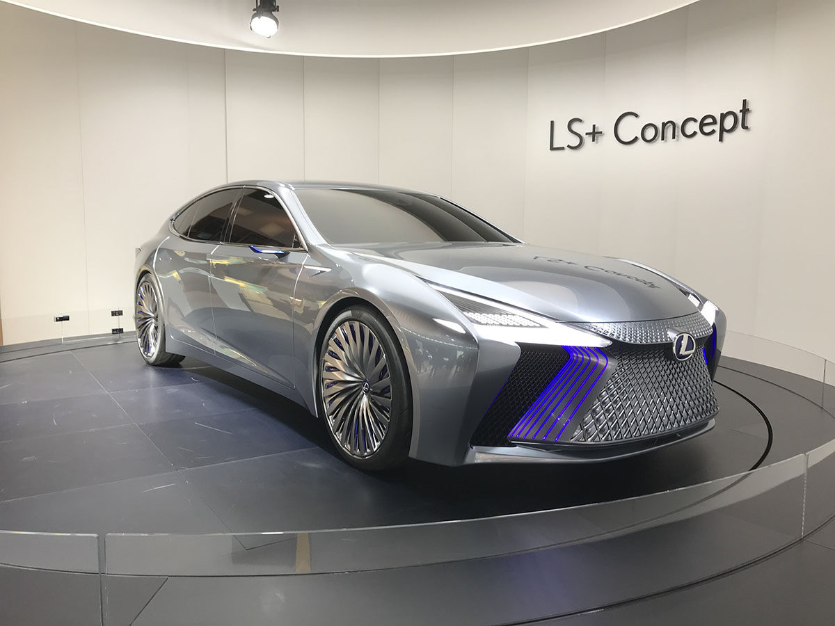 LEXUS LE＋CONCEPT、未来的LSコンセプト