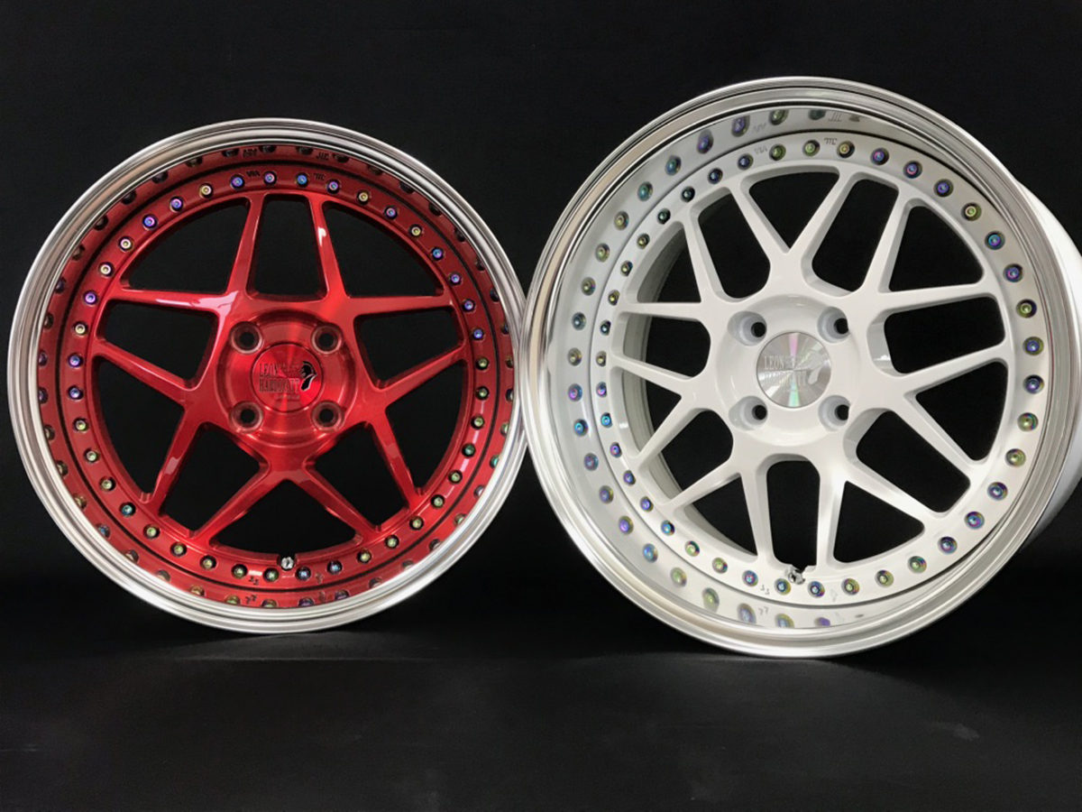 スーパースター カスタマイズセレクション ピアスボルト チタンカラー ホイール