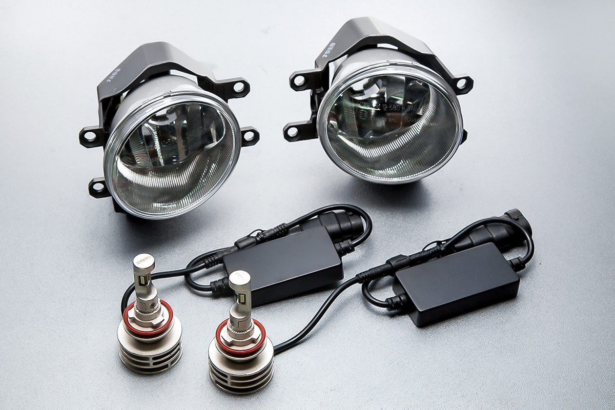 トヨタの主要車種に対応が可能で、バルブには信頼の「CREE」製専用LEDチップを採用する。
