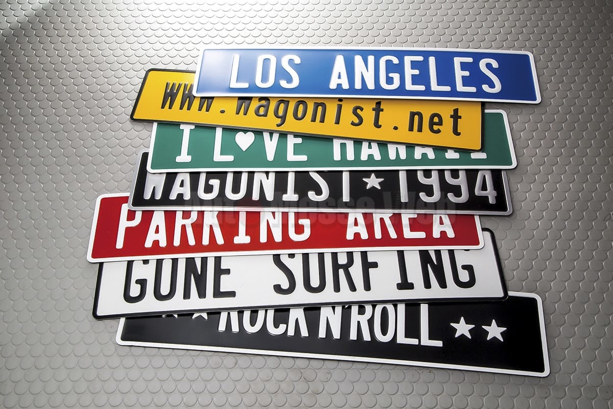 ユーロプレート オーダー カスタムプレート アンドグラッド