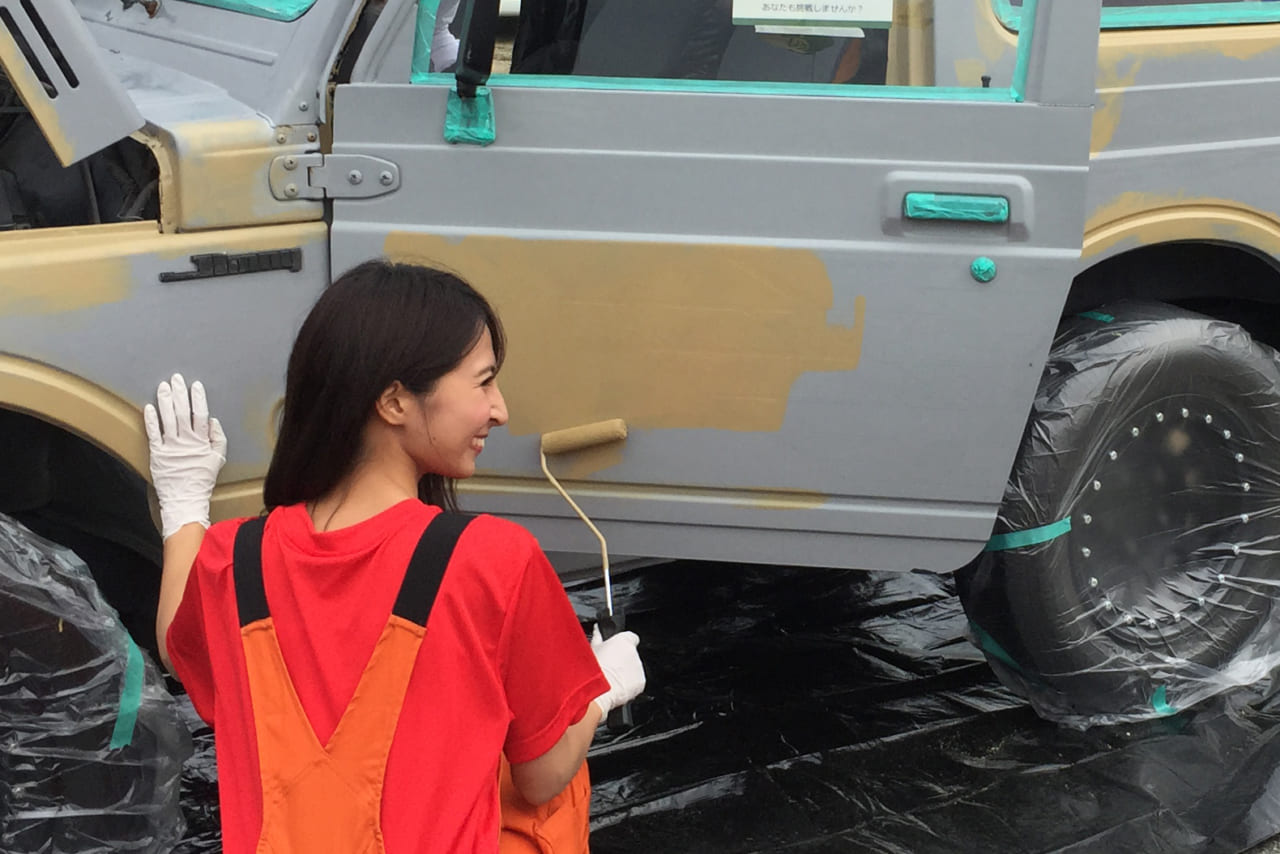 画像ギャラリー Diyオールペンキット に水性タイプが登場 さらに塗りやすくなった 画像1 Auto Messe Web カスタム アウトドア 福祉車両 モータースポーツなどのカーライフ情報が満載