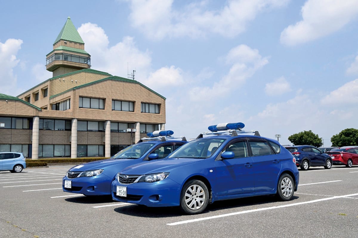 防犯パトロール 車 青パト 巡回 群馬 太田市 インプレッサ 働く車