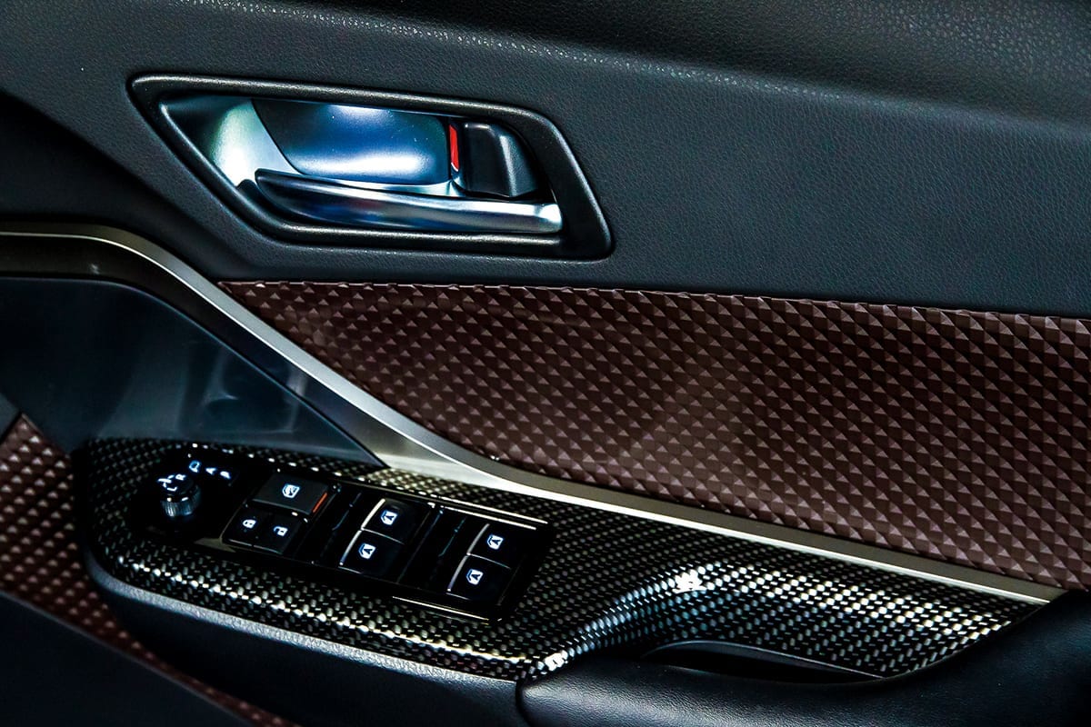 C-HR 内装 グラージオ カーボン インパネ ステアリング シフトノブ