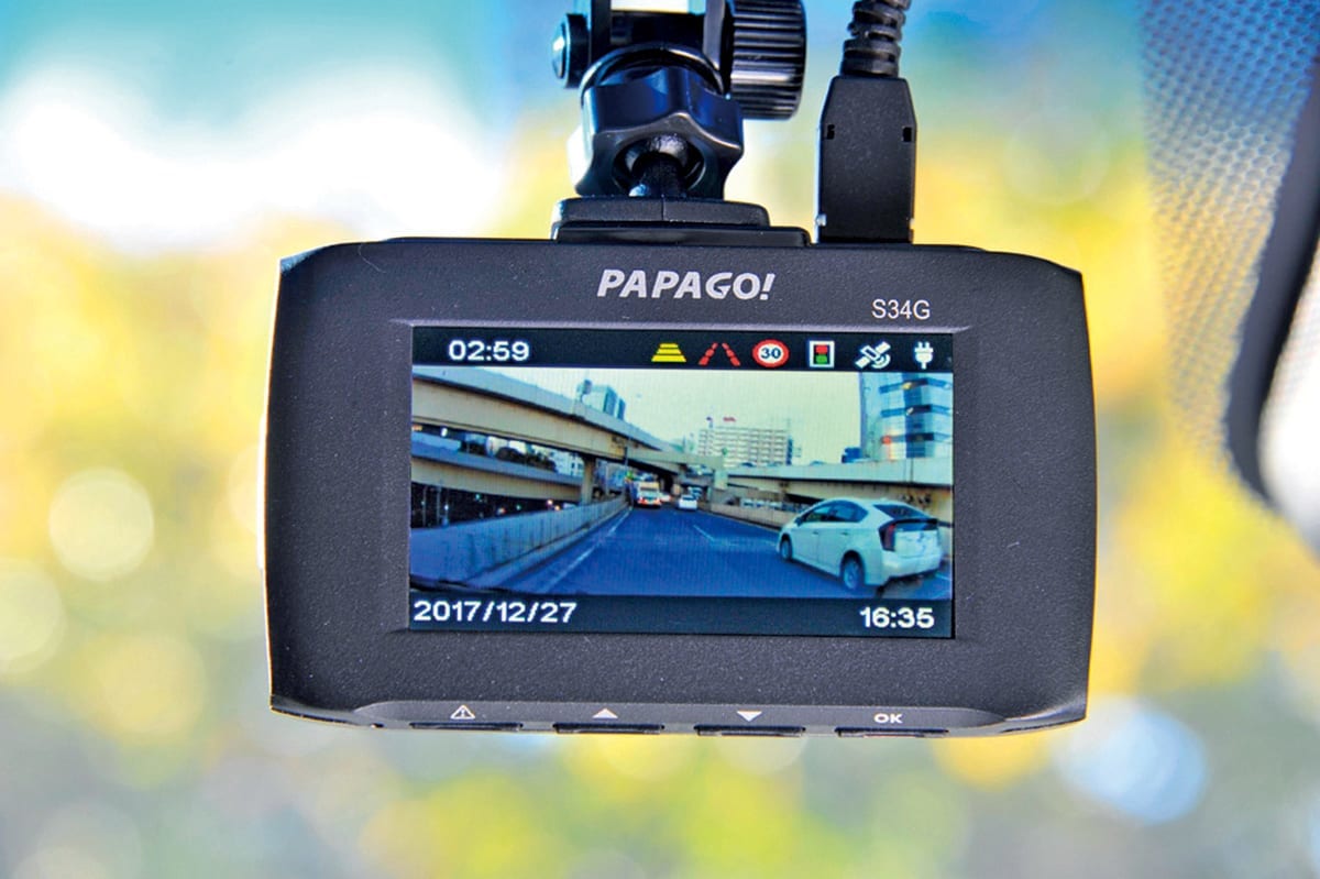 papago gosafe34g ドライブレコーダー ドラレコ おすすめ 2018