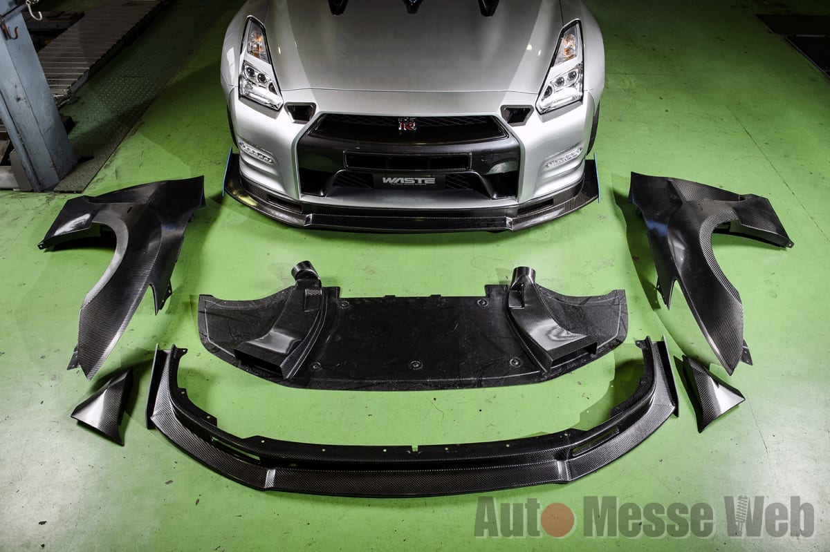 ウエストスポーツ、R35GT-R、エアロ、aero、bodykit、カーボン