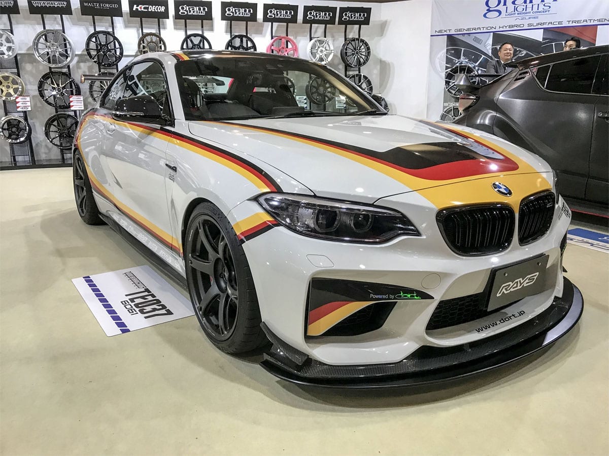 漢なら絶対に乗りたいカスタムbmw カッコ良さはタメ息もの 大阪オートメッセ18 Auto Messe Web カスタム アウトドア 福祉車両 モータースポーツなどのカーライフ情報が満載