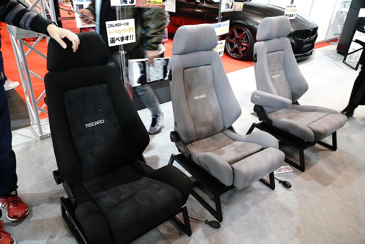 SP-X Avant RECARO レカロ フルバケ カーボン 大阪オートメッセ2018 トライアル