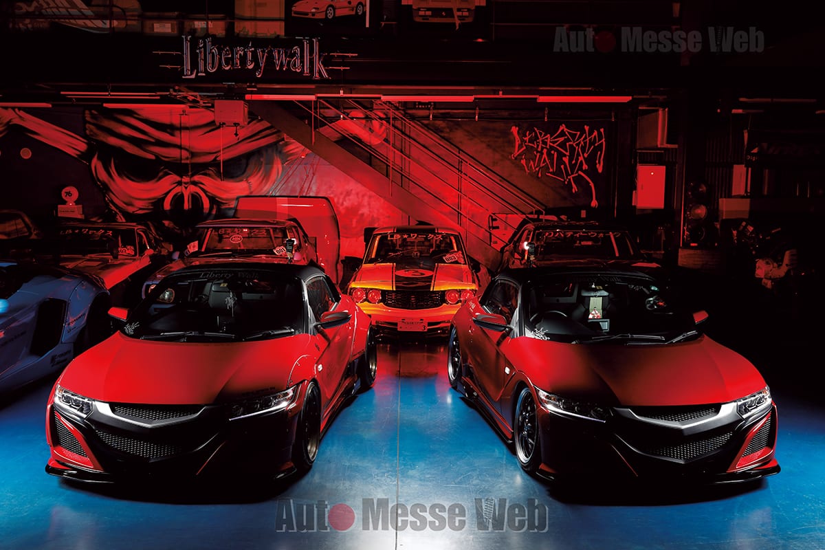 ホンダS660がNSXに大変身！「リバティーウォーク」が軽自動車用ボディ