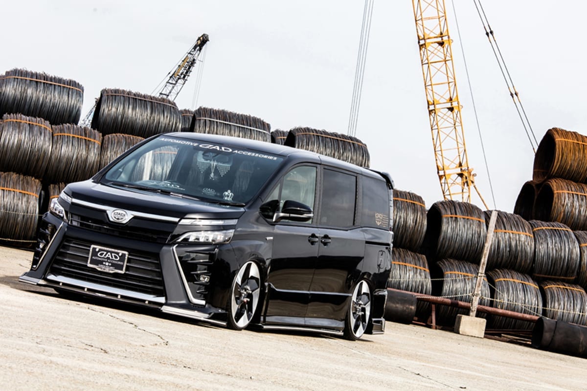 DAD D.A.D ギャルソン ヴォクシー 80系 大阪オートメッセ2018