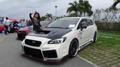 沖縄カスタムカーショー2018、大阪オートメッセ2018、カスタムカー、南唯莉