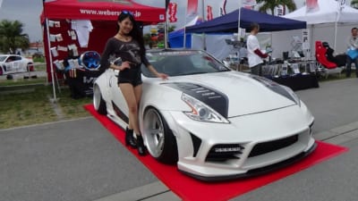 沖縄カスタムカーショー2018、大阪オートメッセ2018、カスタムカー、南唯莉