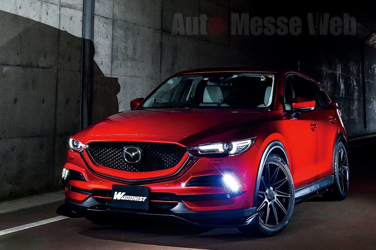 新型CX-5へ躍動テイストを与えるGT系エアロパーツ【DUCKS-GARDEN】 | AUTO MESSE WEB（オートメッセウェブ）  ～カスタム・アウトドア・福祉車両・モータースポーツなどのカーライフ情報が満載～