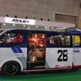 大阪オートメッセ2018 2号館 カスタム パーツ　ミニバン ワゴン