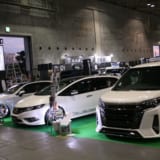 大阪オートメッセ2018 2号館 カスタム パーツ　ミニバン ワゴン