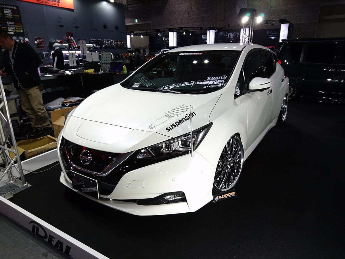 日産リーフをベースにした 100 電気ドレスアップカー 4選 Auto Messe Web カスタム アウトドア 福祉車両 モータースポーツなどのカーライフ情報が満載