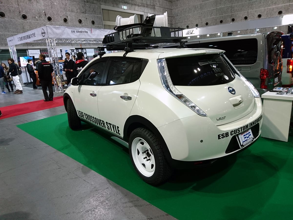 日産リーフをベースにした 100 電気ドレスアップカー 4選 Auto Messe Web カスタム アウトドア 福祉車両 モータースポーツなどのカーライフ情報が満載