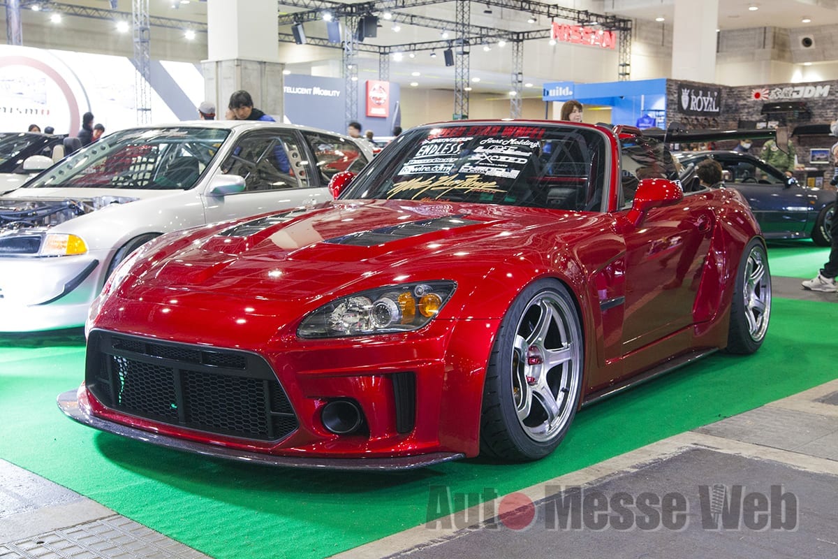 MODE PARFUME モードパルファム PHANTOM GA-MU HONDA S2000 BODYKIT 大阪オートメッセ2018