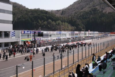 岡山国際サーキット、ファン感謝デー、2018、SUPER GT、合同テスト