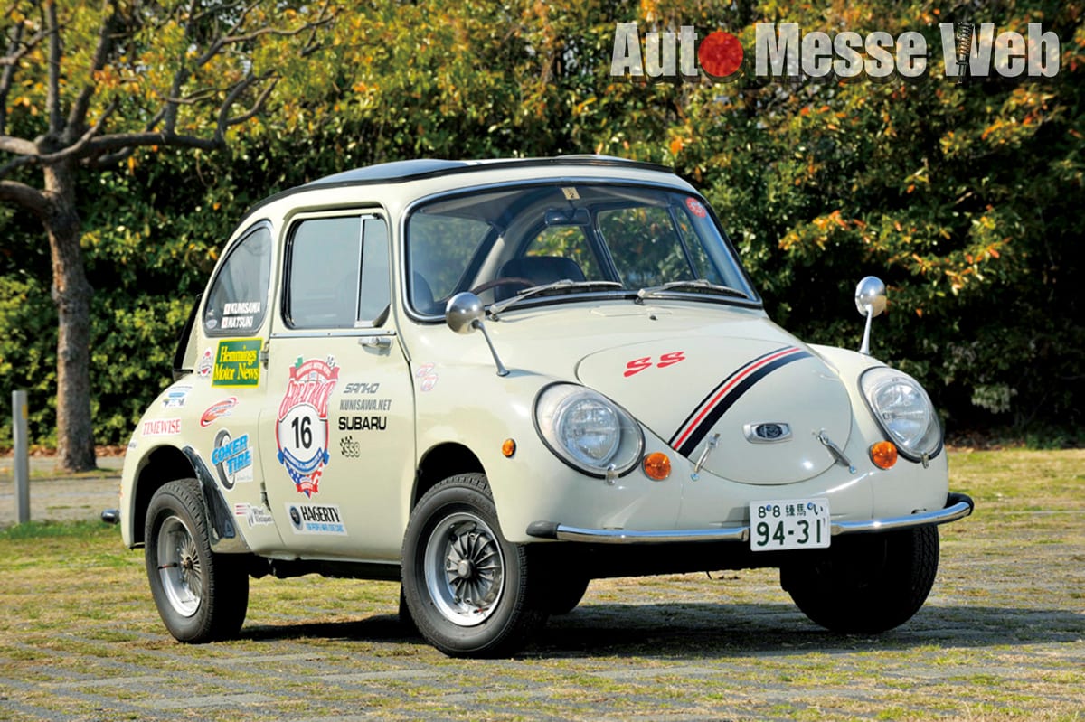 スバル360誕生60周年! アメリカの地を激走した「サブロク」の中身を