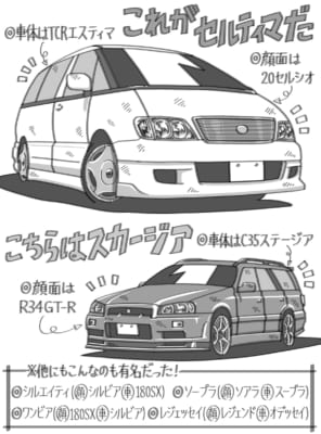 懐かし、装備、クルマ、車、カスタム、ドレスアップ、ウーファー、ムートン、ワンアームワイパー、ちんサブ