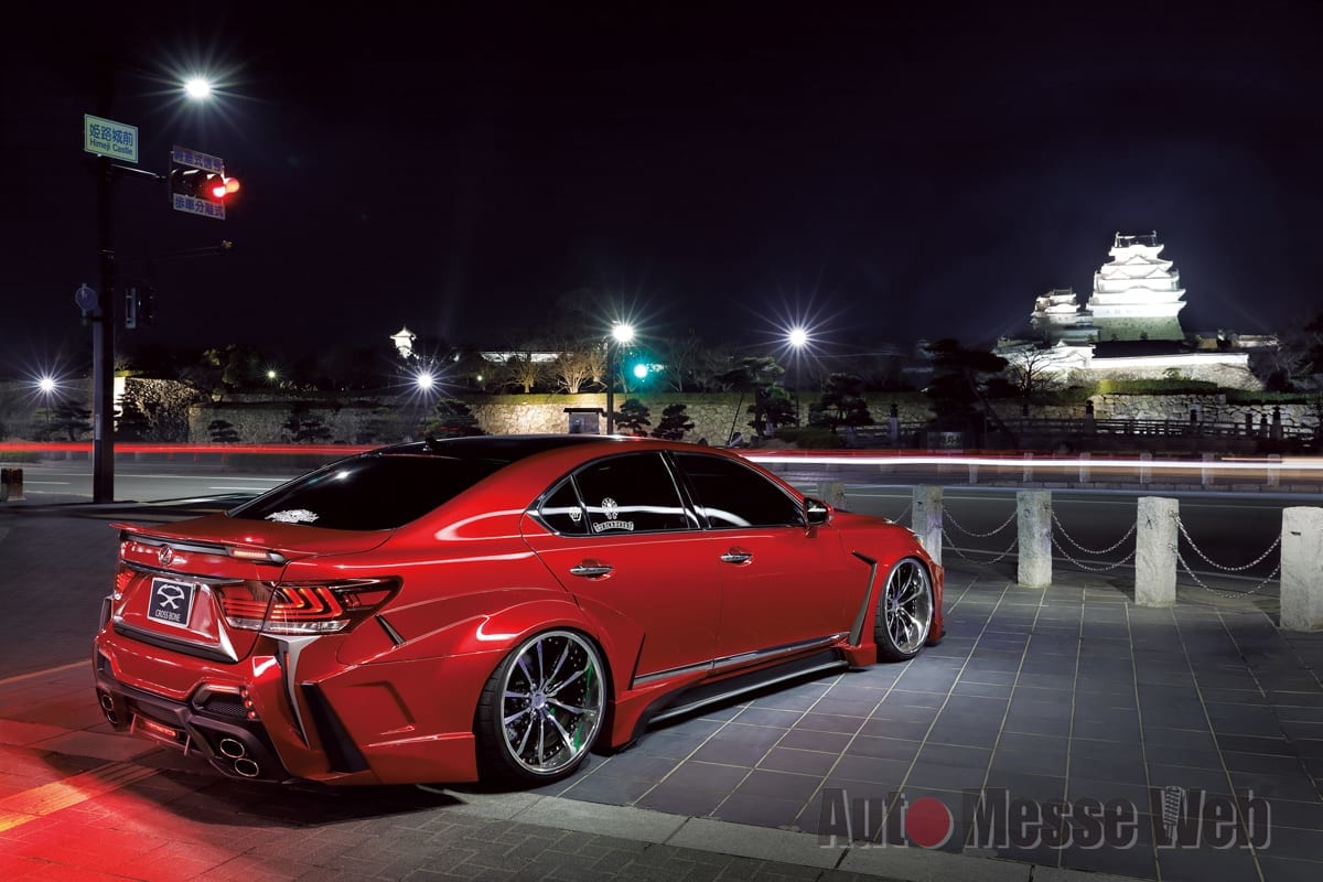 ブラックパールコンンプリート、Blackpearl complete、LEXUS LS、レクサスLS、ワイドフェンダー、クロスボーン