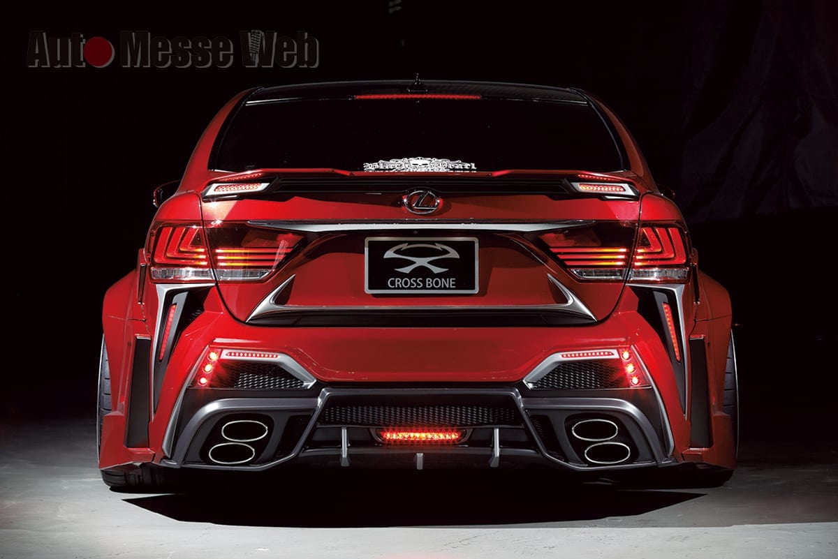 ブラックパールコンンプリート、Blackpearl complete、LEXUS LS、レクサスLS、ワイドフェンダー、クロスボーン