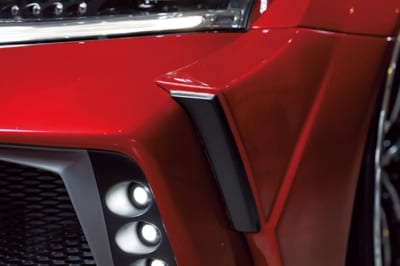 ブラックパールコンンプリート、Blackpearl complete、LEXUS LS、レクサスLS、ワイドフェンダー、クロスボーン