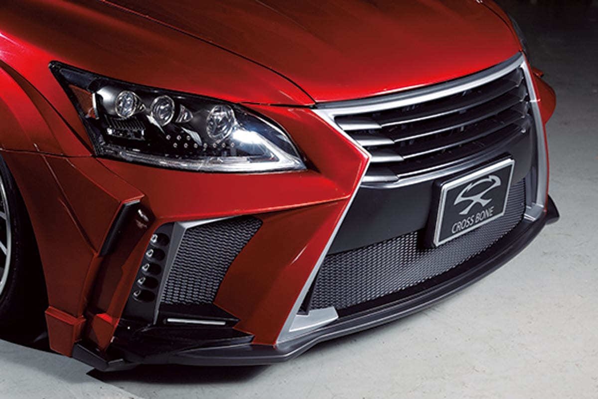 ブラックパールコンンプリート、Blackpearl complete、LEXUS LS、レクサスLS、ワイドフェンダー、クロスボーン