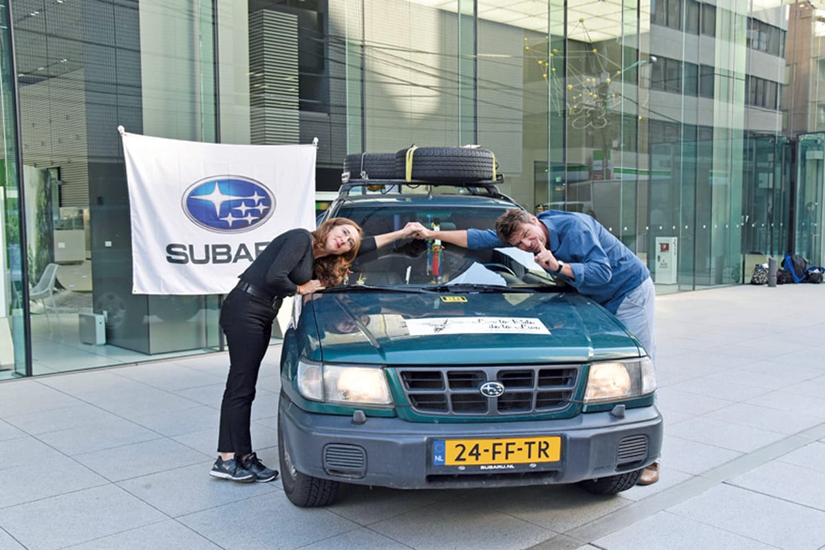 SUBARU、スバルフォレスター、50万キロ走破、オランダから里帰り