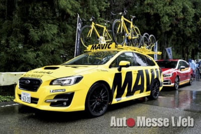 はらたくスバル、レヴォーグ、マヴィック、MAVIC、サポートカー