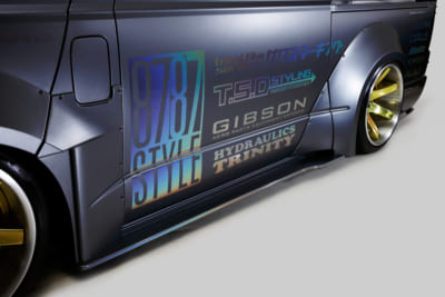 ギブソングラファム、TSDスタイリング、415コブラ、オーバーフェンダー、ワークスフェンダー、トリニティハイドロ